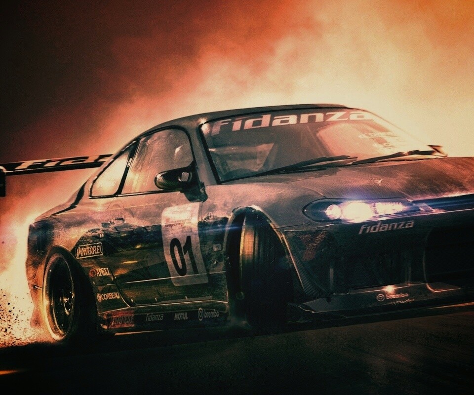 Гоночный автомобиль обои