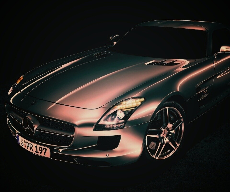 Mercedes SLS обои