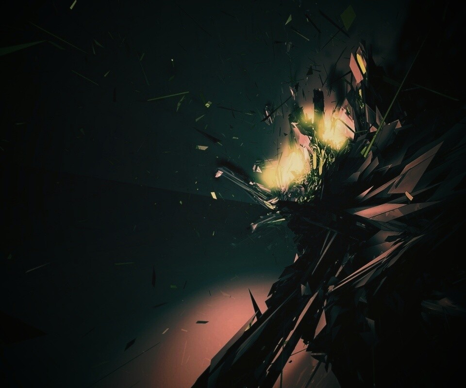 Осколки обои