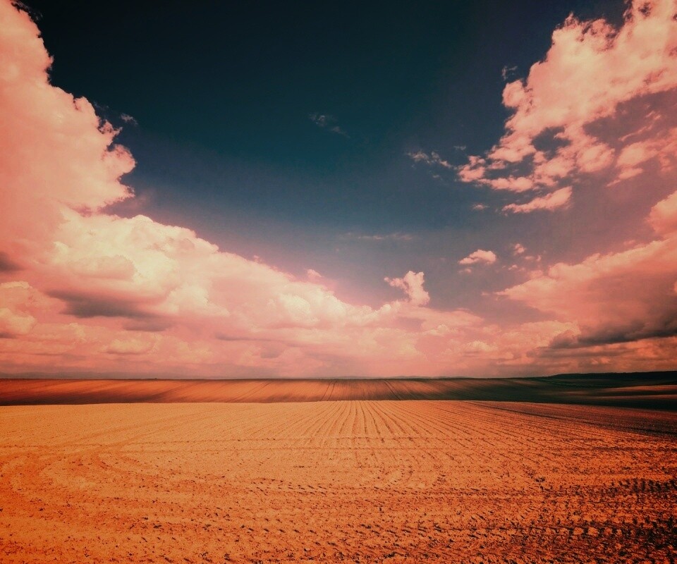 Незасеянное поле обои