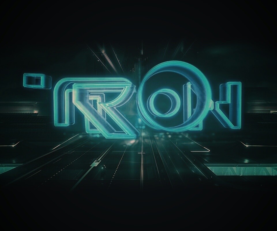 Заставка фильма TRON обои