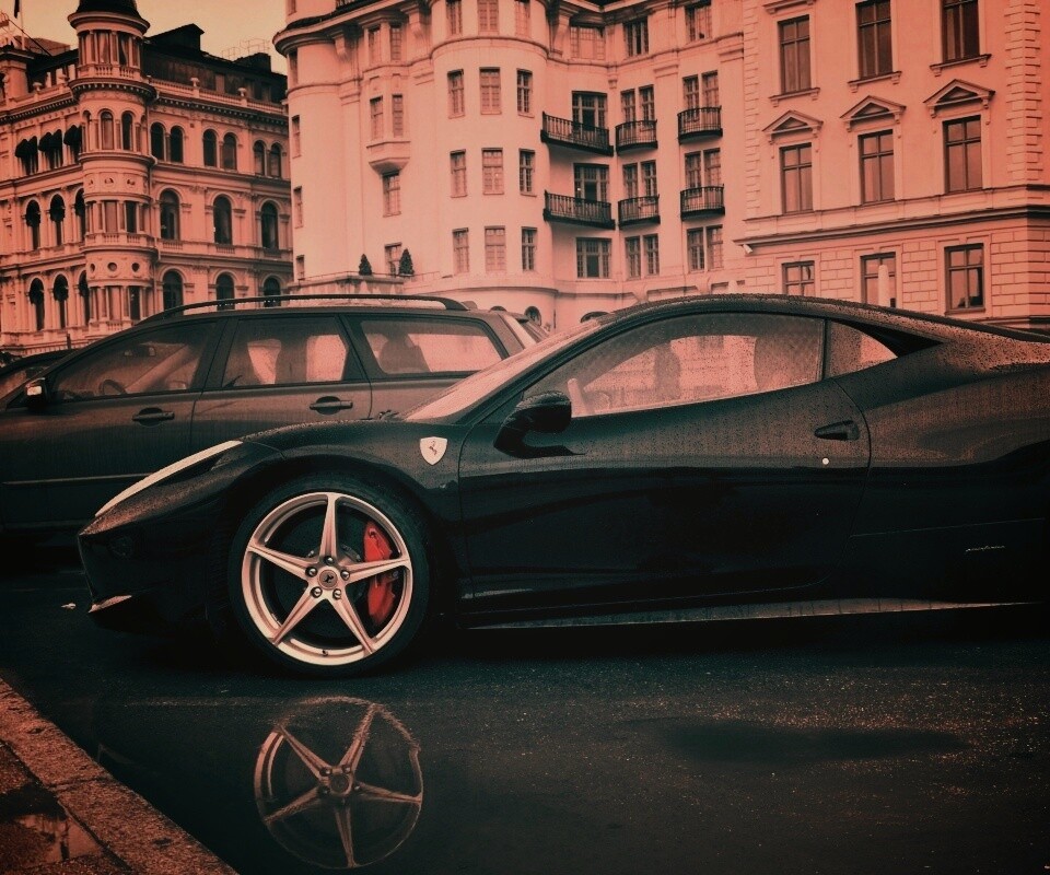 Шикарная Феррари обои