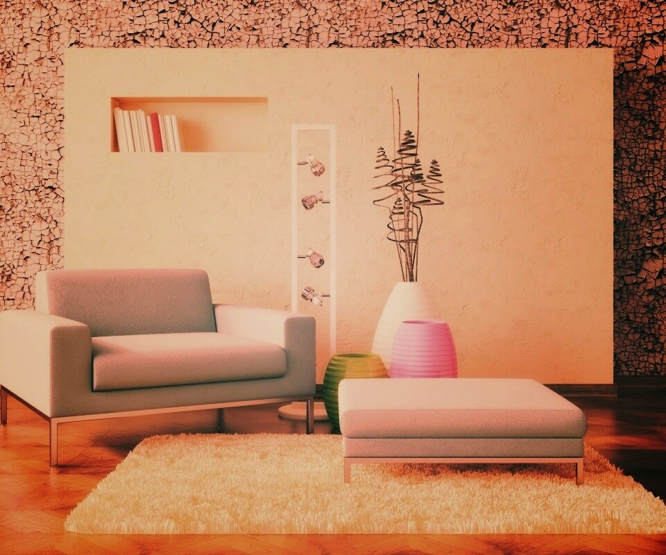 Стильный декор обои