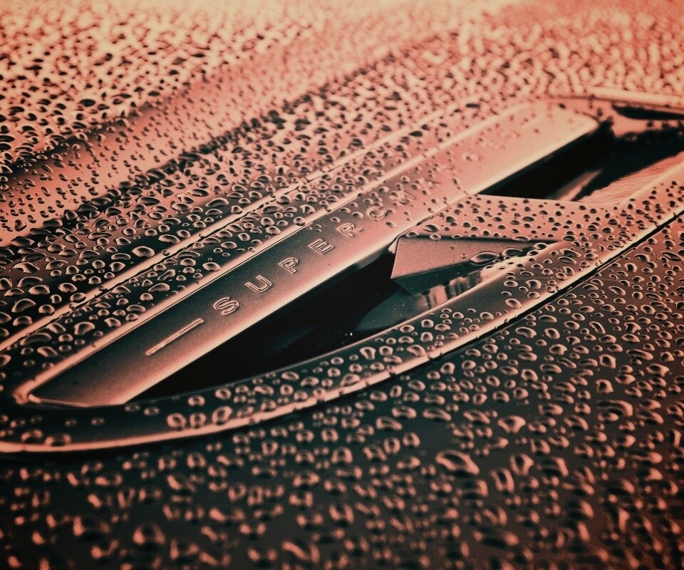 Воздухозаборник автомобиля Ягуар обои