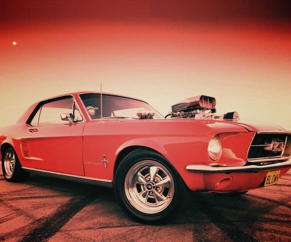 Мускулкар Ford Mustang обои