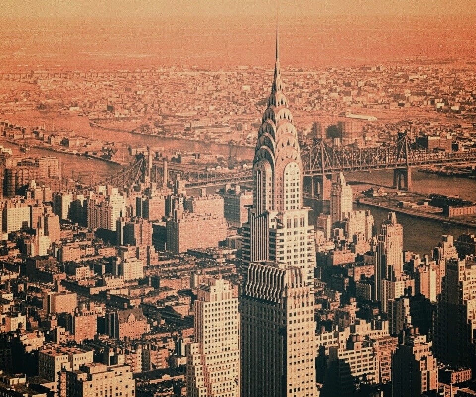 Панорама Нью-Йорка обои
