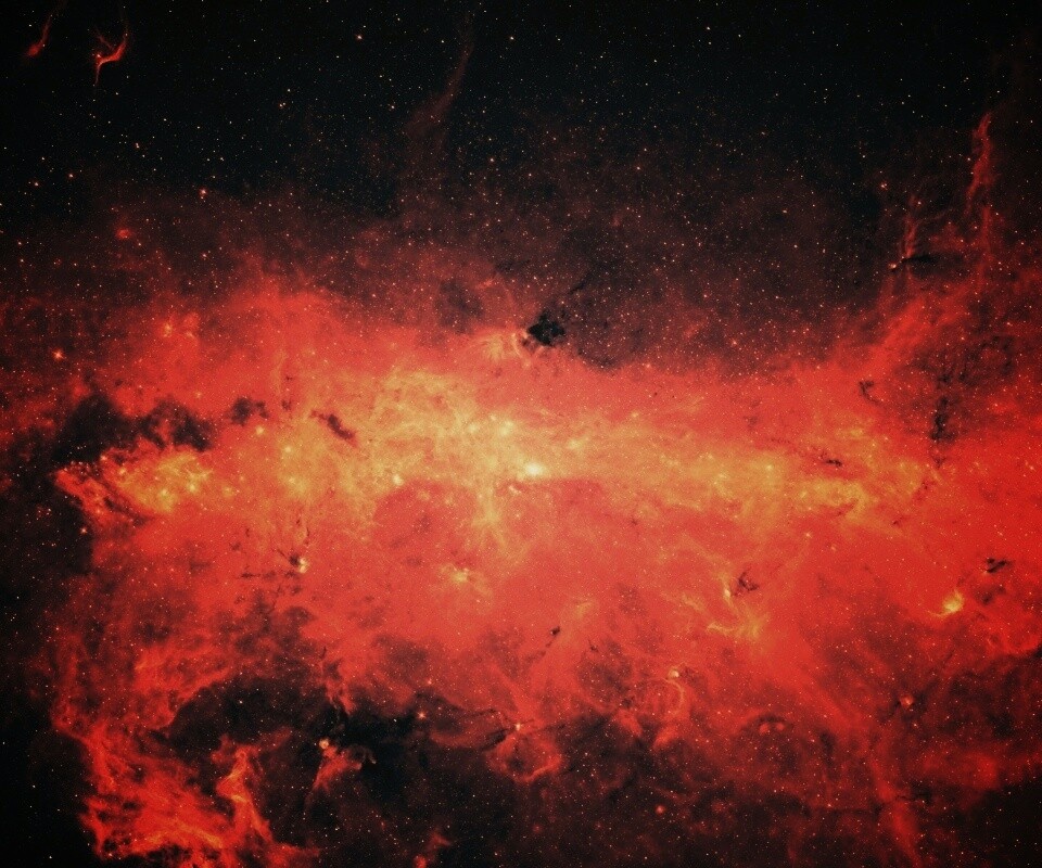 Кроваво-красная бездна обои