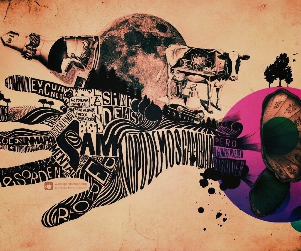 Абстрактные обои для Apple обои