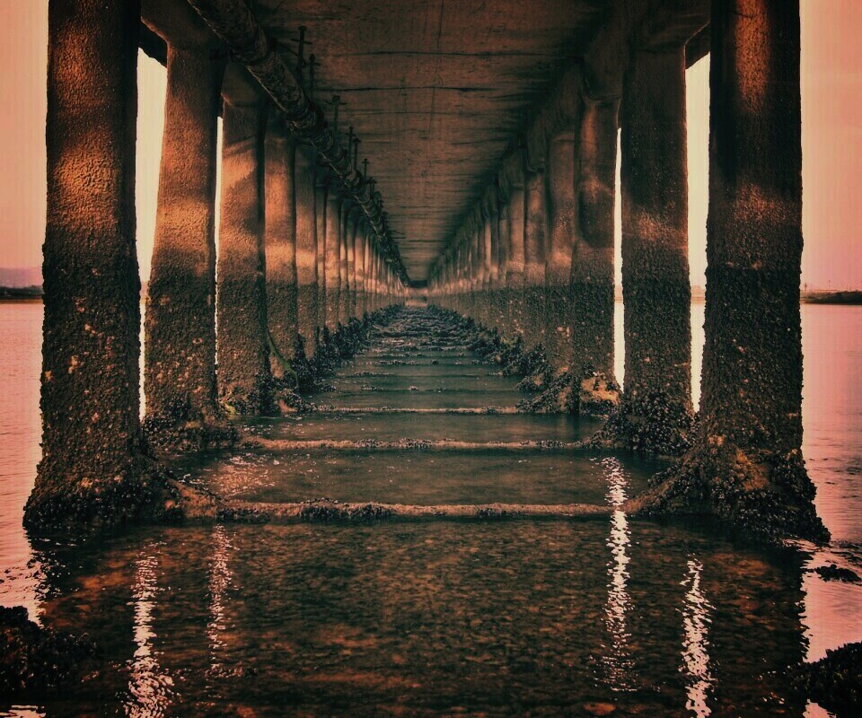 Туннель в бесконечность обои