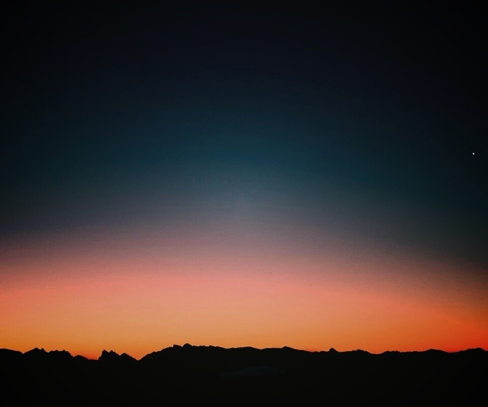 Сказочный закат обои