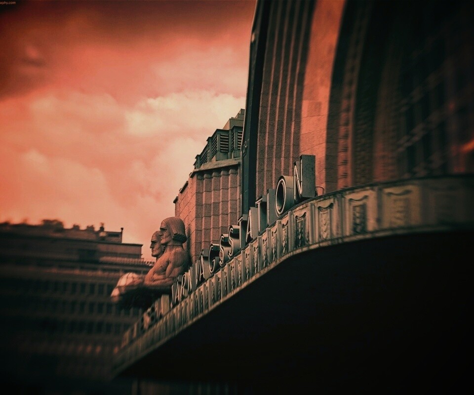 Вокзал Хельсинки обои