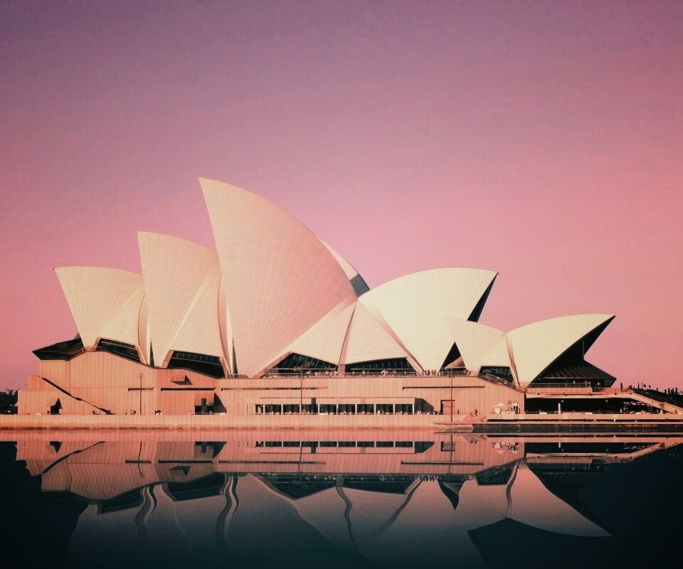 Сиднейский зал оперы обои