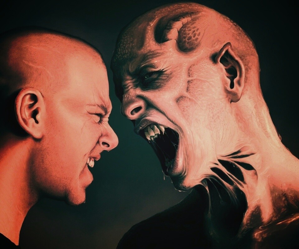 Пытаясь перекрикнуть обои