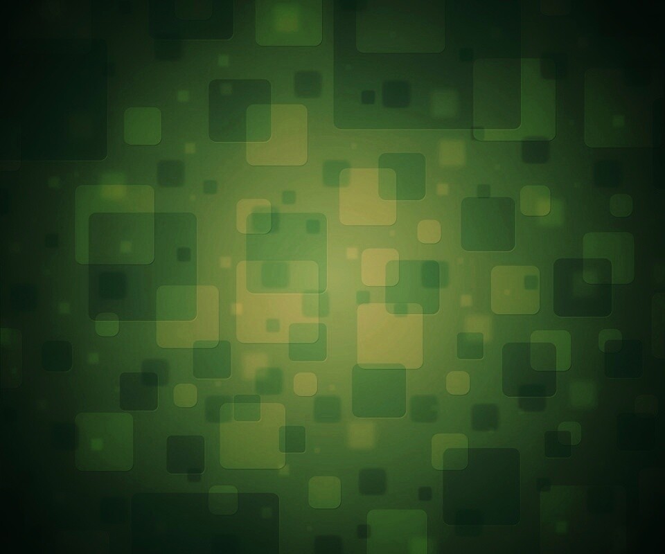 Зелёные квадратики обои