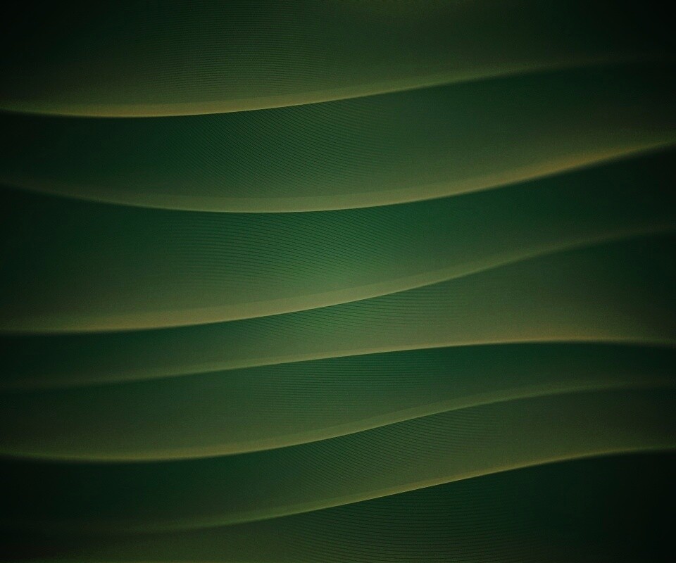 Зелёные горизонтальные волны обои