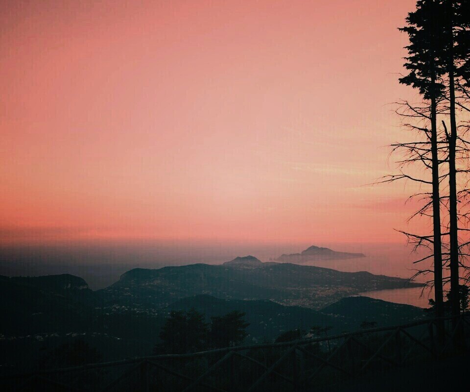 Вид на море обои