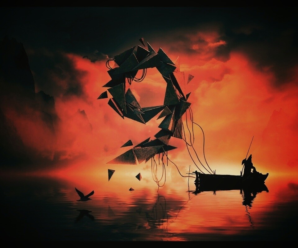 Девять обои