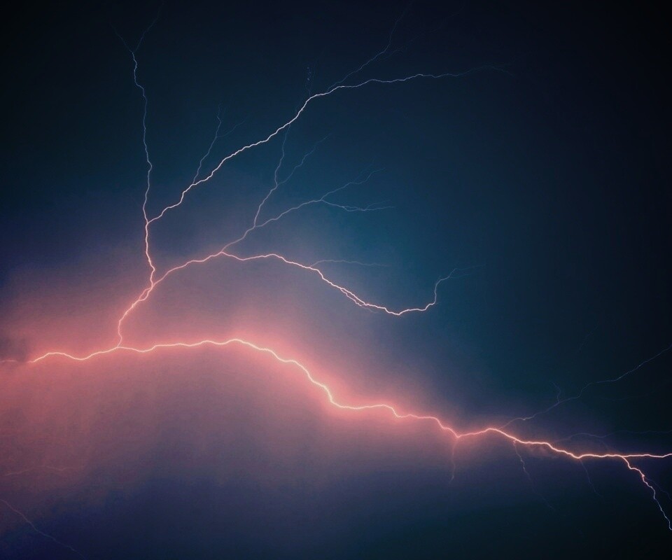 Ветвистая молния обои