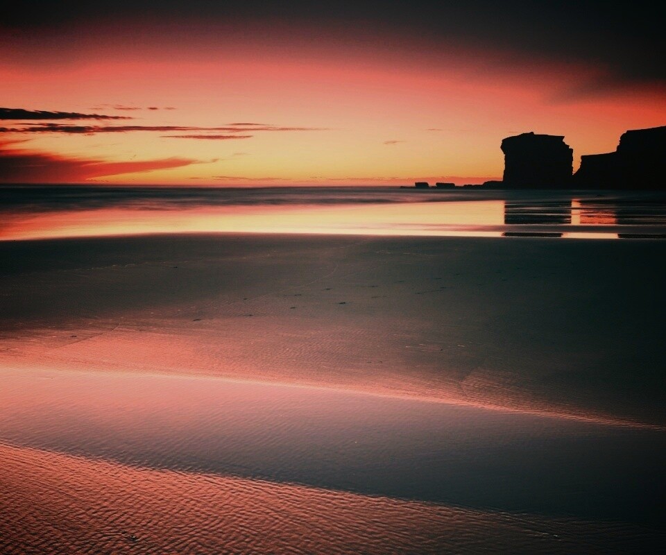 Песчанная отмель обои