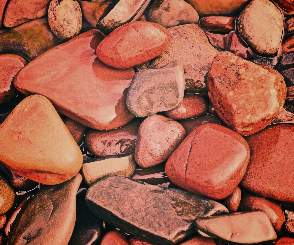 Морские камешки обои