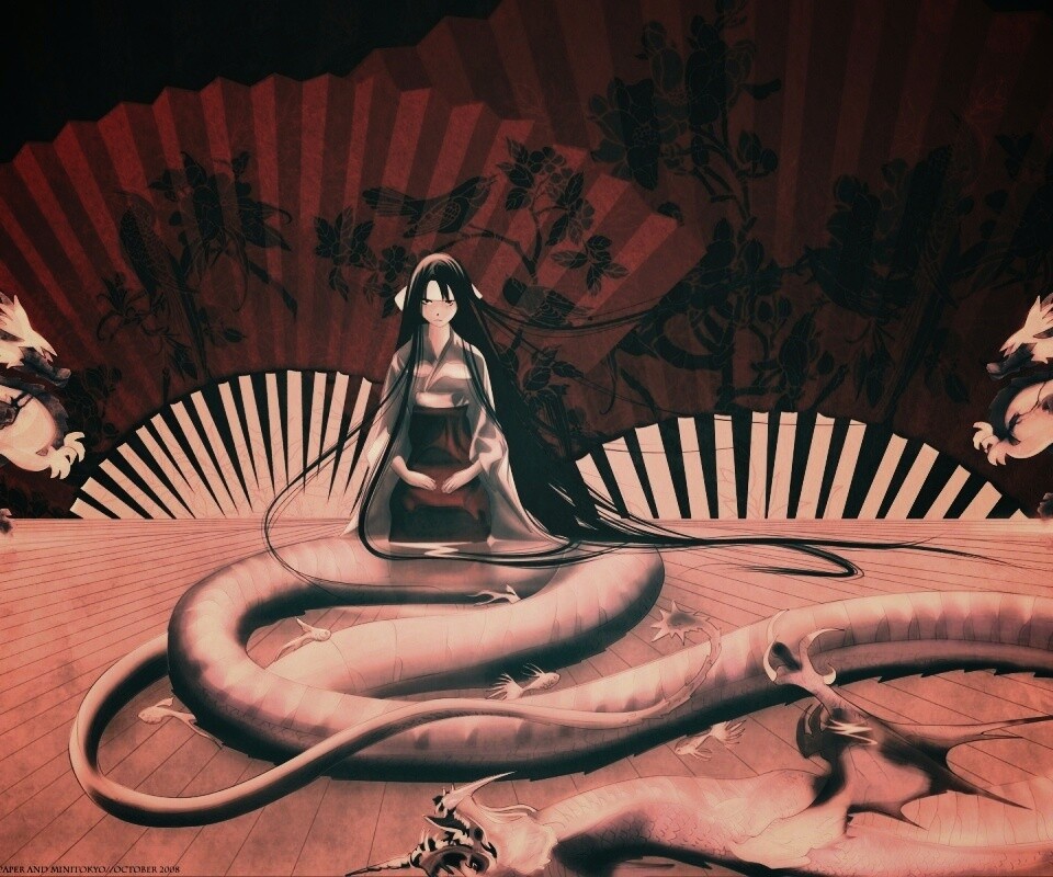 Победившая дракона обои