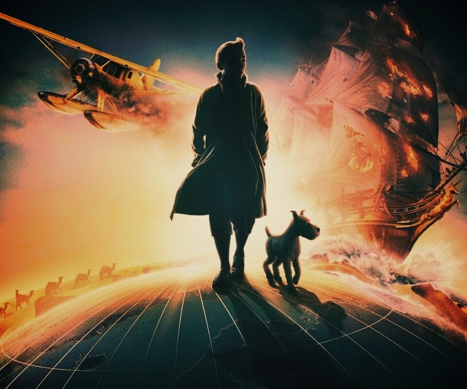 Приключение Тинтина обои