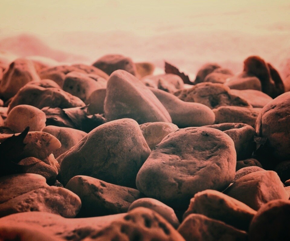 Прибрежные камни обои