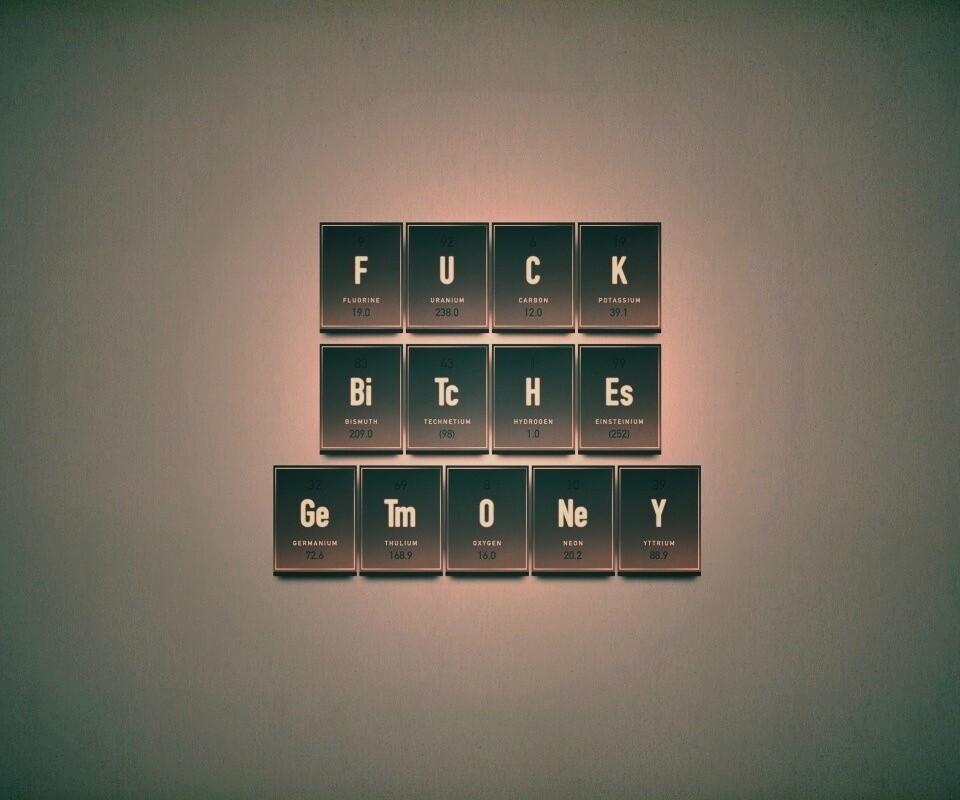 Fuck Bitches Get Money обои