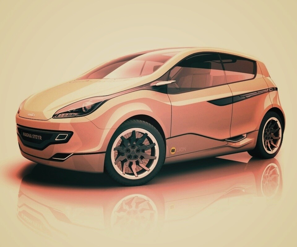 Концепт хэтчбека обои