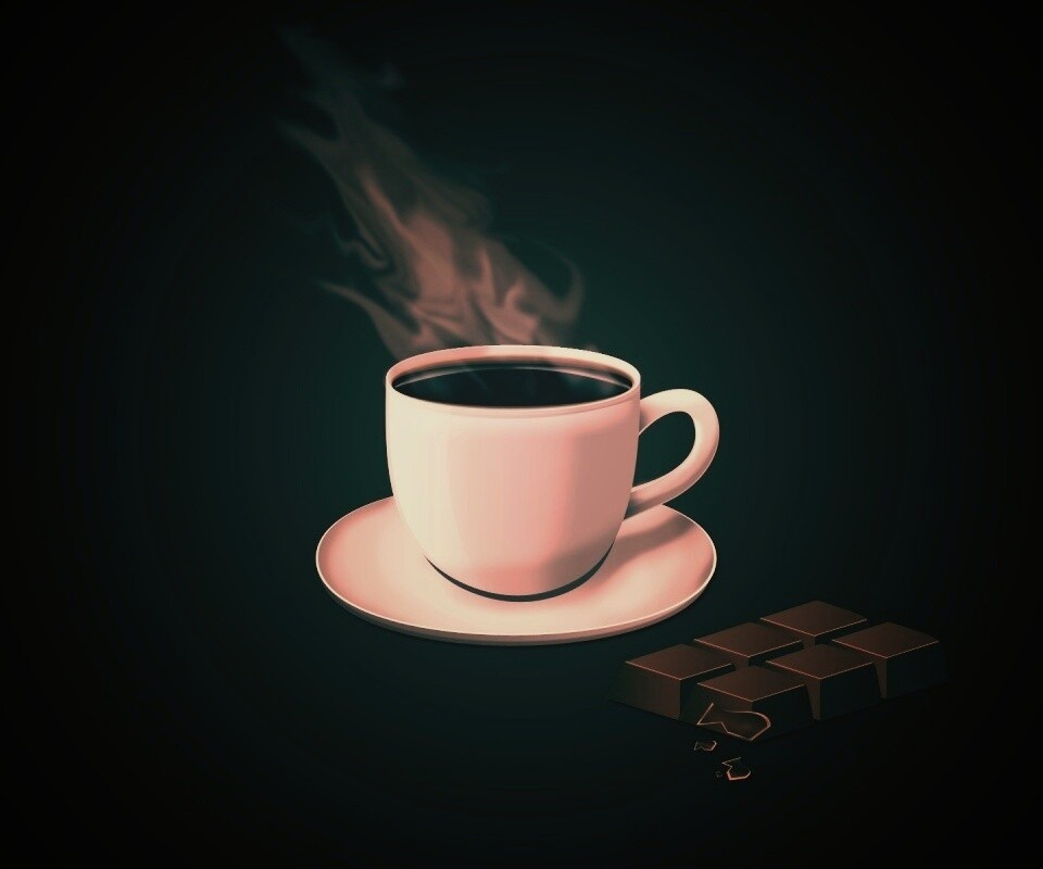Горячий шоколад обои