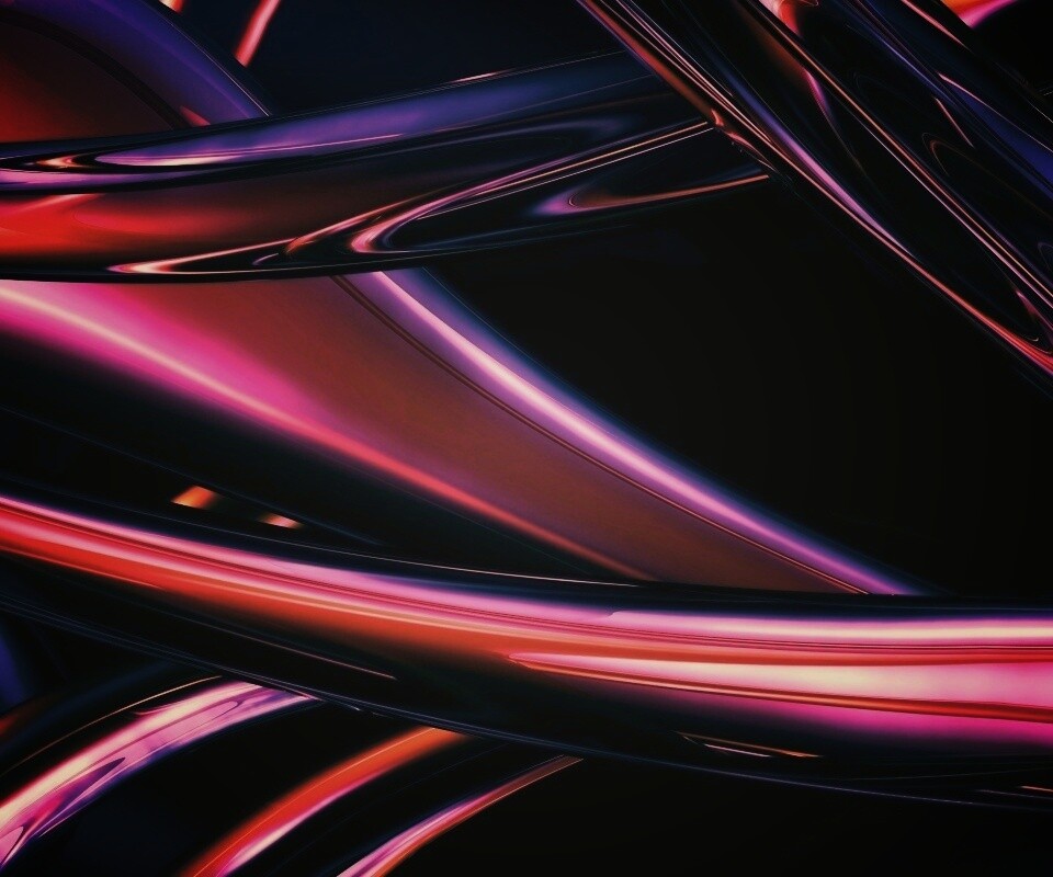 Металлические потоки обои