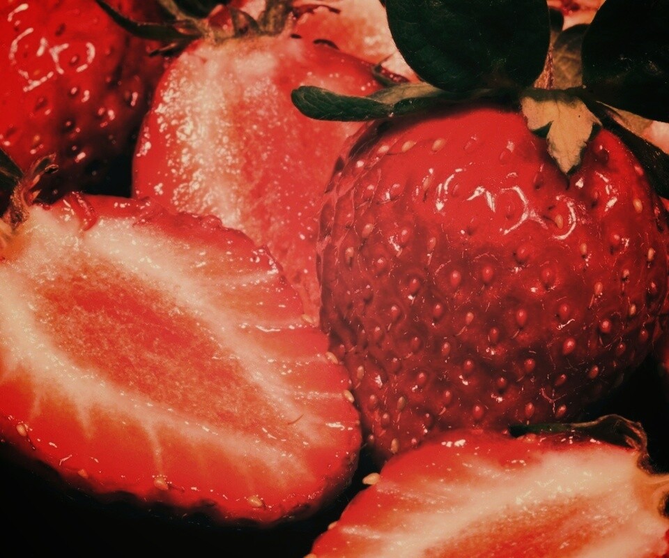 Клубника обои