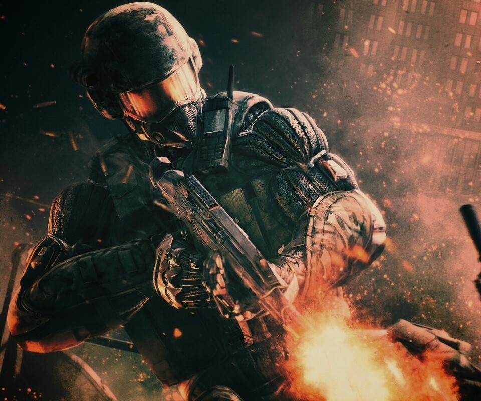 Костюм из Crysis 2 обои