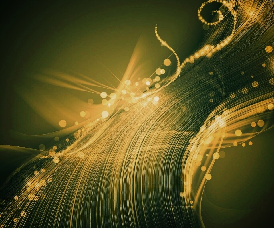 Зеленый вихрь обои