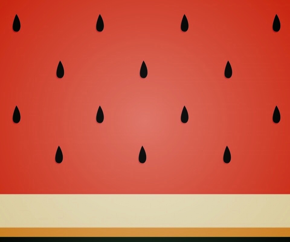 Рисунок арбуза обои