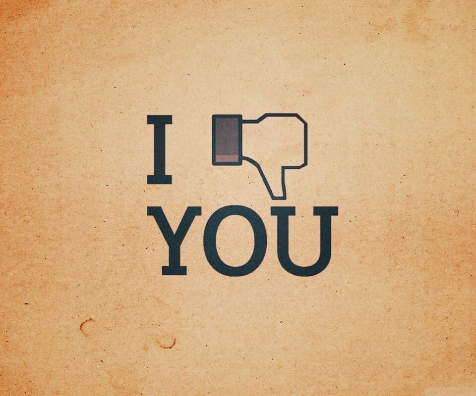 I dislike you обои