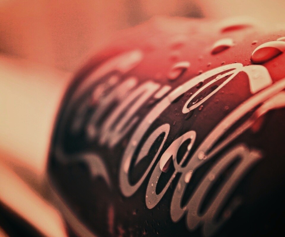 Банка Кока-Колы обои