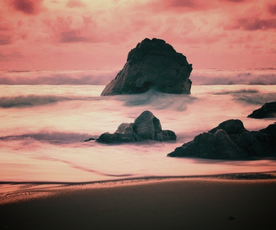 Морской прибой обои