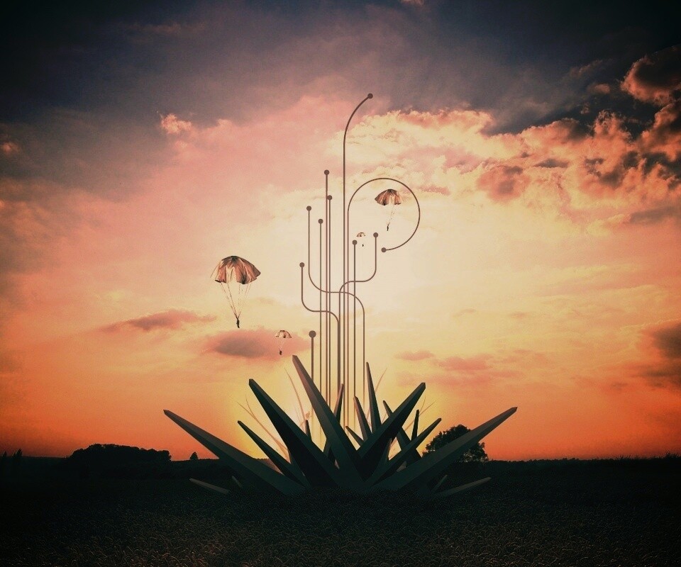 Абстрактный взрыв в настоящем мире обои