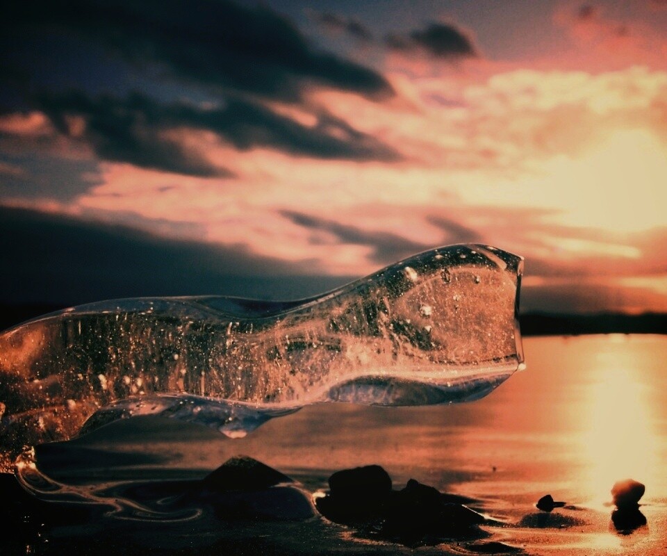 Водяная абстракция обои