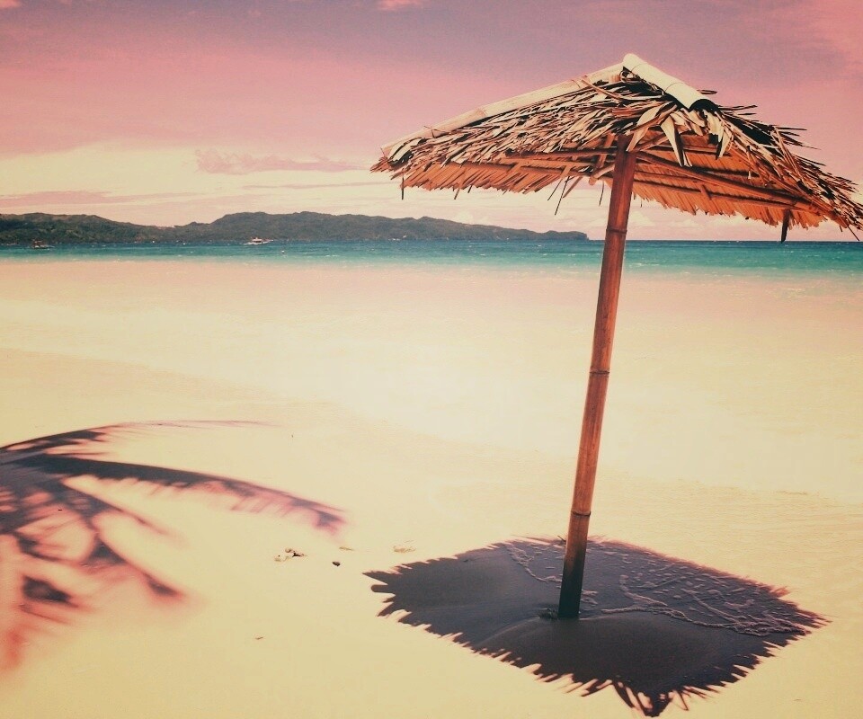 Тросниковый зонт обои