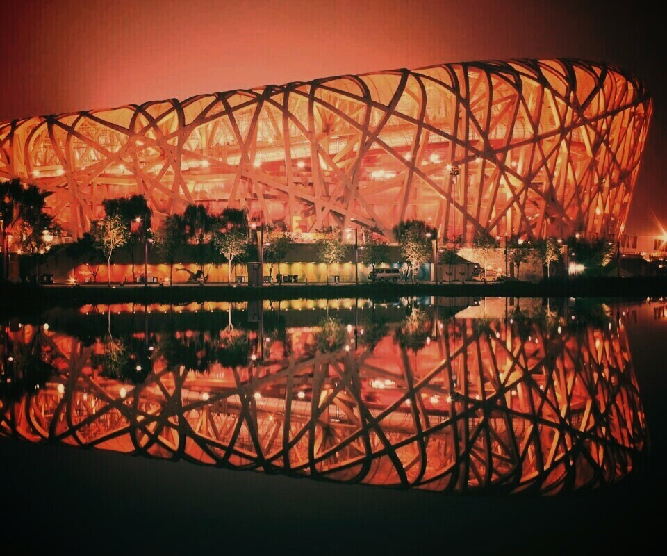 Олимпийский стадион Birds Nest обои