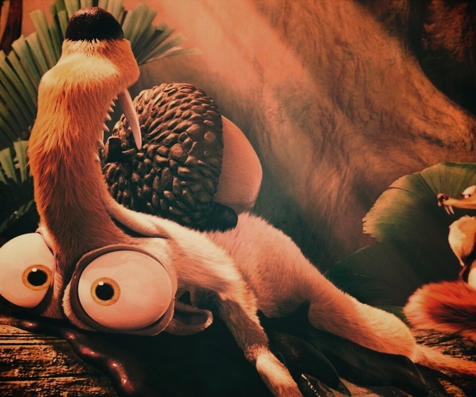 Кадр из Ледникового периода 3 обои