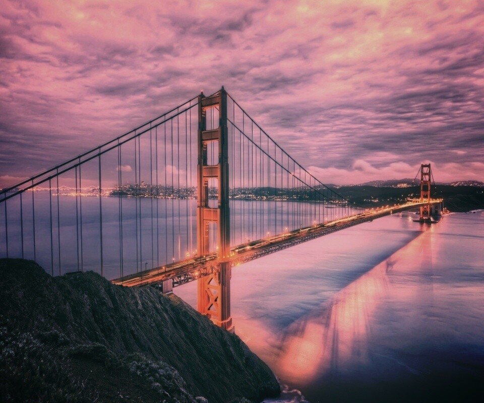 Мост Золотые Ворота обои