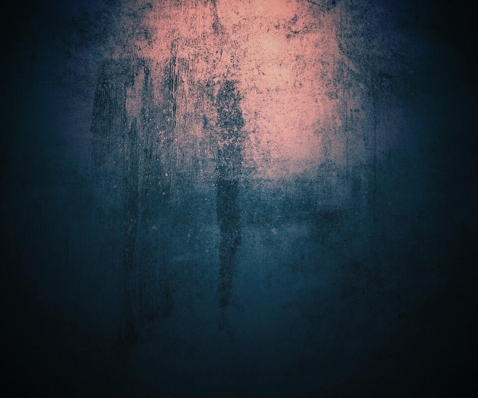 Синий потертый фон обои