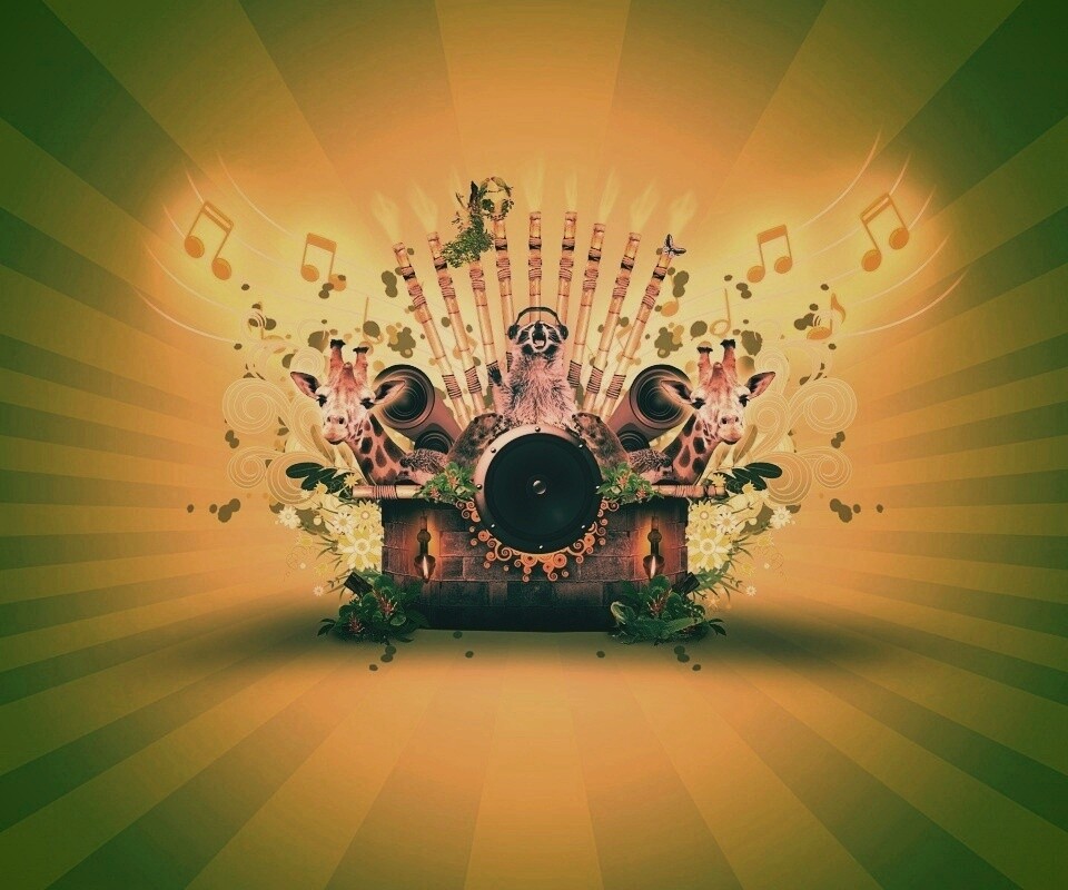 Музыка джунглей обои