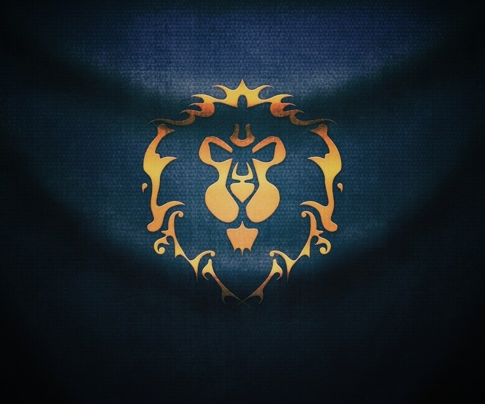 Флаг Альянса из World of Warcraft обои