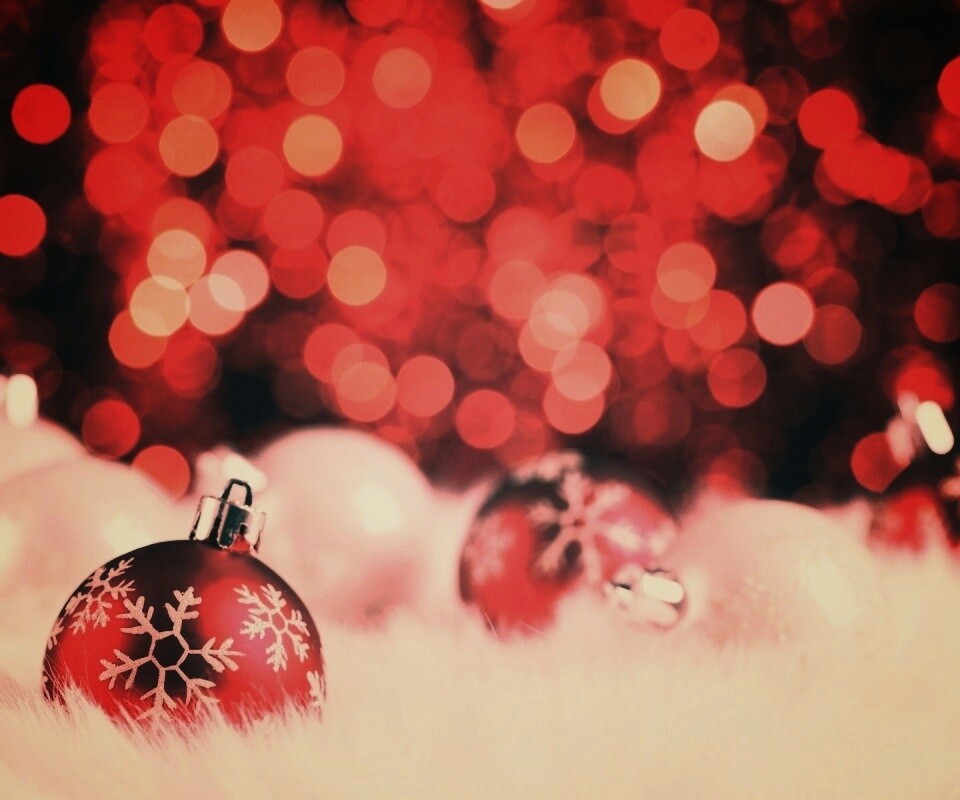 Новогодние обои к празднику обои