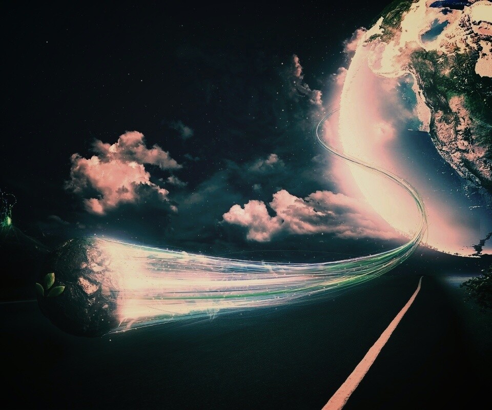 Полет с земли обои