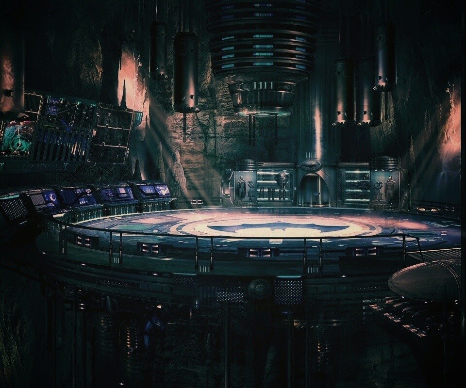 Убежище бэтмена обои